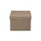 Household Essentials Fabric Storage Bin with Lid, 2ct.